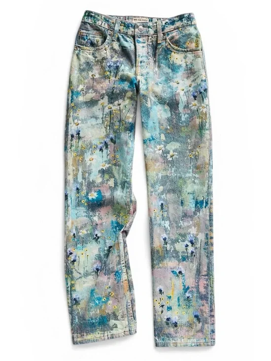 Free People We The Free Tennessee Low-Rise Illusions Jeans | 25 NWT - Picture 3 of 13